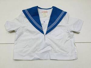 c753★1円～★中京女子大学附属高等学校 (現・至学館高等学校) 夏服 半袖 制服 上着 セーラー服 女子校 愛知 私立