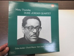 三R1｜LP★★DUKE JORDAN TRIO（デューク・ジョーダン）｜STEEPLECHASE DENMARK MAT:SCS1053A 6 P76 F 710 2「MISTY THURSDAY」