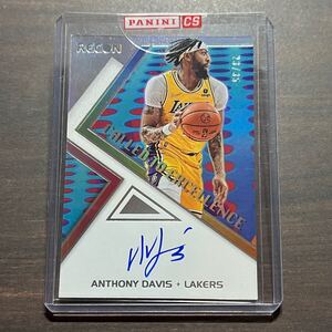 Anthony Davis Blue Parallel Auto /35 Called to Excellence Signatures 2021-22 Panini Recon Basketball NBA Autograph 直筆サイン