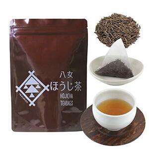 ほうじ茶 ティーバッグ ティーパック 5g×18個入（90g） 強火焙煎 お茶 パック 岩崎園製茶 九州 福岡 茶葉 八女茶 100% 茎茶使用 焙じ茶