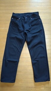 WEREHOUSE　ウエアハウス　lot:1215 SELVEDGE SATIN PANTS size:30 ブラック　サテンパンツ