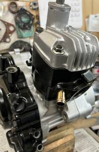 NSR50ボアアップエンジン　フルオーバーホール済みエンジン　68.8cc 社外シリンダー　ピストン　ピストンリング　大端ベアリング新品nsr80