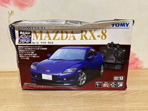 送料無料　未組み立て トミーテック マツダ RX-8 エアロアールシー ラジコン TOMITECH AERO R/C 27MHz MAZDA 当時物