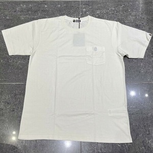 A BATHING APE 24aw ONE POINT TEE XLサイズ アベイシングエイプ ワンポイント半袖Tシャツ BAPE