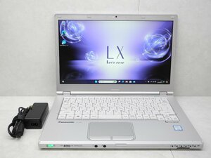 ☆1円☆第7世代☆CF-LX6RDPVS☆高解像度1920×1080☆累積7750☆Core i5 2.40GHz/8GB/SSD256GB/無線/Bluetooth/カメラ/Office/DtoD領域☆