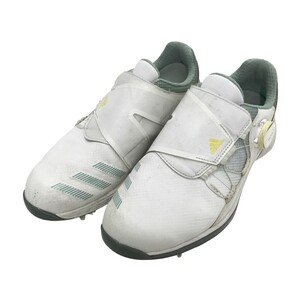 ADIDAS GOLF アディダスゴルフ FW5634 ゴルフシューズ Boa ZG21 ホワイト系 23.5 [240101239791] ゴルフウェア レディース