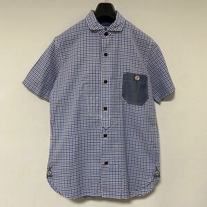 美品 AD 2013 JUNYA Watanabe MAN 切替 シャツ XS ハトメ ジュンヤ COMME des GARCONS コムデギャルソン SHIRT