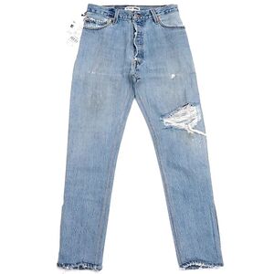 D0482S 未使用品 RE/DONE Levi’s/デニム パンツ 【サイズ：25】 ブルー リメイク リダン リーバイス レディース