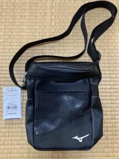 Mizuno ブラックバッグ L16×W8×H24cm