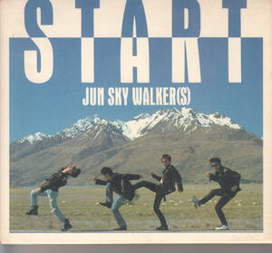 【送料無料】JUN SKY WALKER(S)/ジュン・スカイ・ウォーカーズ：START ◆スリーブケース・ジャケット◆プラケース交換済み h1656