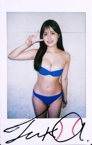 花咲楓香 写真集【ルーキー】発売記念イベント限定特典 直筆サイン入りロケチェキ