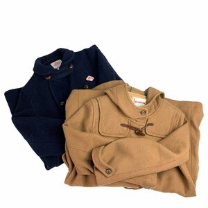 FUZ【現状渡し品】 ダントン マクレガー コート 2点セット ベージュ 紺 〈169-240222-YY-20-FUZ〉