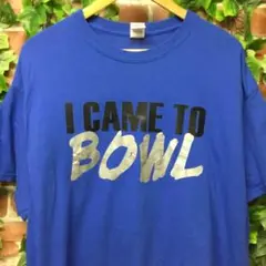 USA古着　I CAME TO BOWL プリントTシャツ　サイズXL