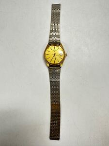 【1Y8】 1円スタート LONGINES AUTOMATIC / Cal.L633.1 ロンジン 金色文字盤 自動巻き デイト メンズ 腕時計