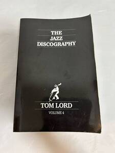 ●L223● 洋書 ジャズ本 The Jazz Discography Vol. 4 Tom Lord