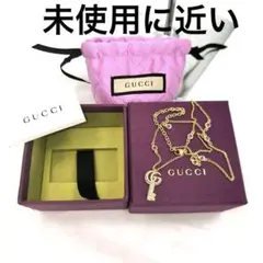 GUCCI☆★グッチ☆ダブルG☆クリスタル☆キー ネックレス