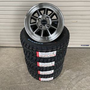 RX4◆ ナンカンFT-9 ゴツゴツ◆165/65R14◆ホワイトレター◆4×4 M/Tマッドタイヤ エブリィ キャリーハスラー軽トラ軽バン　4本セット