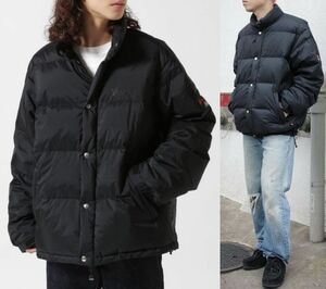 【美品】NANGA ナンガ × BEAVER ビーバー / 別注 CLASSIC DOWN JACKET クラシック ダウンジャケット / S / ブラック