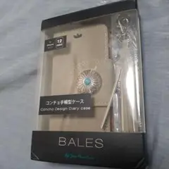 BALES コンチョデザイン ダイアリーケース iPhone 12 mini