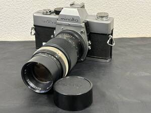 ■ Minolta ミノルタ SRT 101 一眼レフフィルムカメラ MC ROKKOR-TC 1:４ f=135㎜ カメラ★2846管理番号