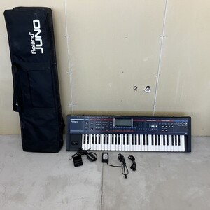 I105-T6-3106 JUNO-G 128 Voice Expandable Synthesizer Roland 電子ピアノ ローランド ケース付き 通電OK ③