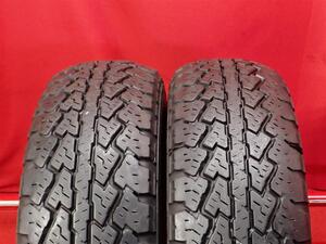 中古タイヤ 27X8.5R14 95S 2本セット ブリヂストン デューラー A/T691 BRIDGESTONE DUELER A/T 691 7.5分山