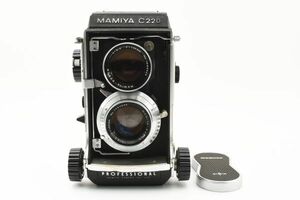 Mamiya C220 Professional + Mamiya-Sekor 105mm F3.5 Twin-lens reflex camera レンズ付 二眼レフ フィルムカメラ / マミヤ ※訳有 #9979