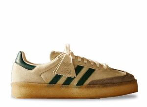 Ronnie Fieg Clarks adidas Samba "White/Green" 26cm ID7297