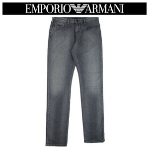 【正規品】EMPORIO ARMANI エンポリオ アルマーニストレッチ スリム ジーンズ デニムパンツW28　チュニジア製