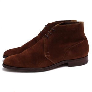 CROCKETT＆JONES クロケット＆ジョーンズ チャッカブーツ CHUKKA チャッカ ユナイテッドアローズ UNITED ARROWS別注 牛革 レザーソール グ