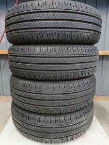 札幌 引き取り可 185/60R15 4本 DUNLOP ENASAVE EC300 格安溝あり 夏タイヤ中古 2020年製 フィットシエンタデミオアクア など IK-303