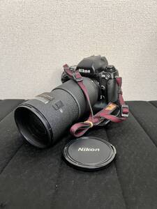 1円スタート 通電 シャッター AF確認 Nikon F5 LENS AF NIKKOR 80-200mm 1:2.8 D 一眼レフ フィルムカメラ ニコン 100274