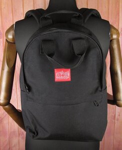 YO17793 Manhattan Portage マンハッタンポーテージ リュックサック バックパック カバン 4113JP ブラック系 美品