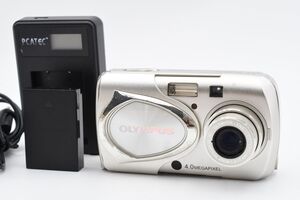 Olympus オリンパス μ-20 DIGITAL シルバーボディ コンパクトデジタルカメラ (t9731)