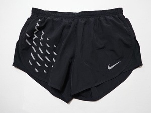 ■1014■ナイキ NIKE ランニングパンツ ナイロンショートパンツ S インナー付●