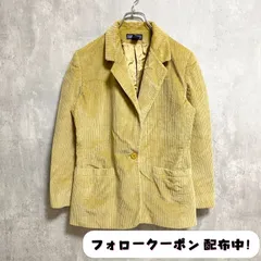 古着 used　LANDSEND　ランズエンド　長袖コーデュロイテーラードジャケット　茶色　ライトブラウン　USA製　秋冬服