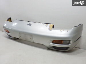 【ストア出品】 日産純正 RPS13 180SX 中期 フロントバンパー 62022-51F00 シャンパン系 62090-55F00 エネルギー付 ワンビア 棚2P