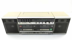 12 ナショナル RX CW51 ダブル ラジカセ カセット レコーダー FM AM 分離式 動作確認済 松下電器 National◆音響 レトロ アンティーク