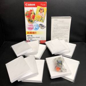 《サプライ》 純正「Canon：キヤノン インクタンク BCI-16 Color：1個・スーパーフォトペーパー L版：約495枚」 推奨期限切れ キャノン