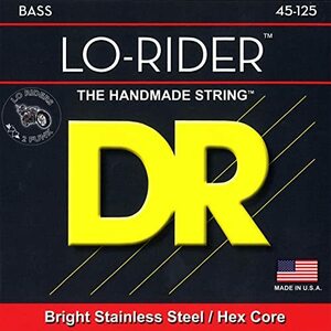 【中古】 DR ベース弦 5弦 LO-RIDER ステンレス .045-.125 MH5-45