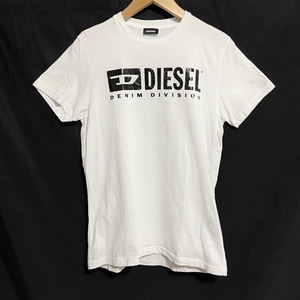 #snc ディーゼル DIESEL Tシャツ 16 白 黒 半袖 denim division ロゴ カットソー キッズ レディース [811574]