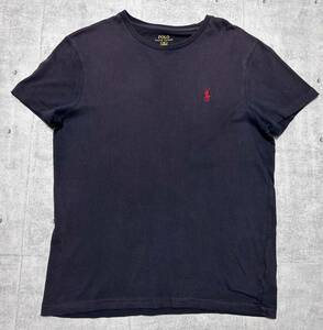 ポロ ラルフローレン カスタムフィット 半袖 Tシャツ 刺繍 ワンポイント　　POLO RALPH LAUREN CUSTOM FIT クルーネック 玉8168