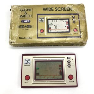 Nintendo GAME&WATCH WIDE SCREEN ゲーム&ウオッチ FP-242 箱付き 通電未確認【DAAG9070】