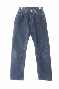 ドゥニーム DENIME DENIM PANTS ボタンフライ ストレート デニム パンツ ジーンズ 30 インディゴ ブランド古着ベクトル 中古●241012 メン