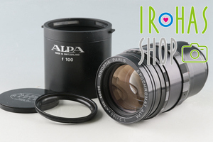 Alpa Kinoptik Apochromat 100mm F/2 Lens #55383E6