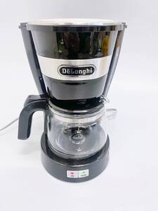 デロンギ DeLonghi ドリップコーヒーメーカー 0.65L ICM14011Jブラック アクティブシリーズ