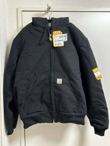 NOS デッドストック 未使用 Carhartt 00s ブラック アクティブジャケット MADE IN USA Mサイズ