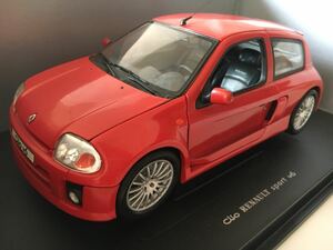 ◇ルノー クリオV6 レッド◇1/18 EAGLE イーグル 新品 ユニバーサルホビー Renault Clio