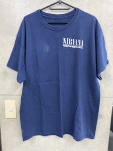 NIRVANA NEVER MIND Tシャツ　サイズL ニルヴァーナ　バンドTシャツ　カートコバーン　