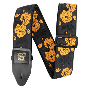 アーニーボール ストラップ ERNIE BALL 5358 TANGERINE ROSE Jacquard Strap ギターストラップ タンジェリンローズ ジャカード